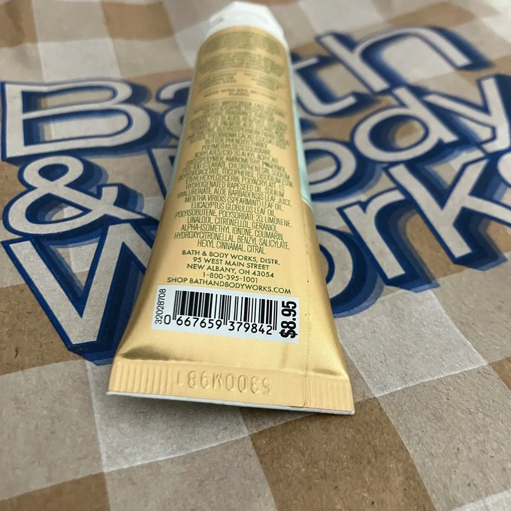Bath & Body Works STRESS RELIEF Eucalyptus Spearmint Hand Cream - 1 oz